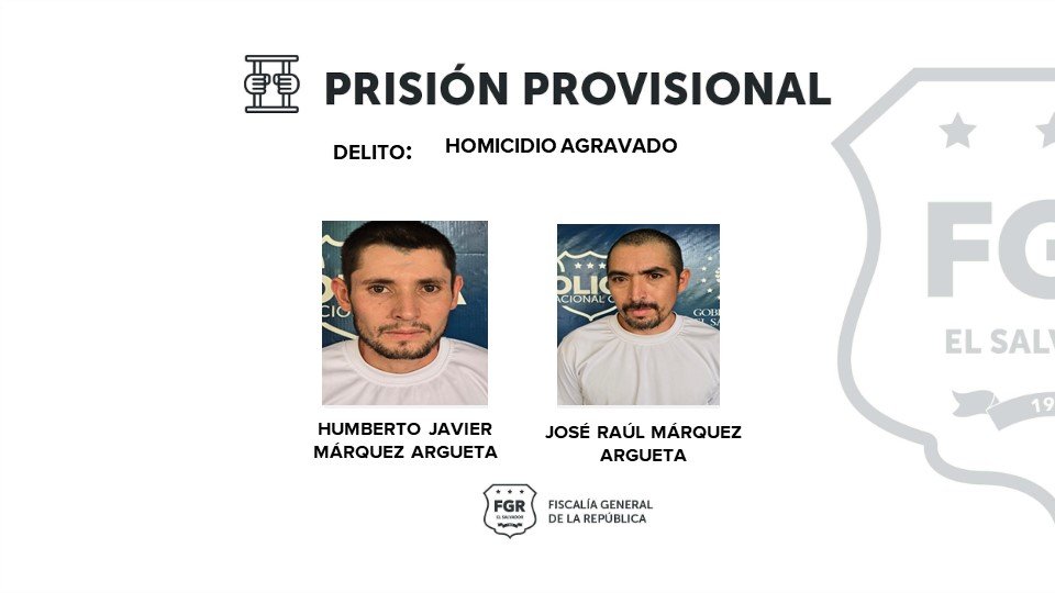 Envían a prisión provisional a hermanos acusados de homicidio agravado 1 Hermanos homicidio.