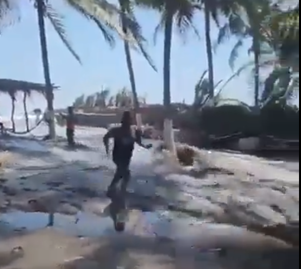 Marejada alta continuará hasta el 30 de abril. 7 dasd