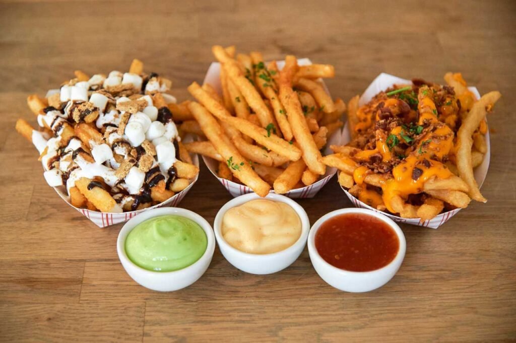 Stickys Finger Joint 112 Washington Street Hoboken fries