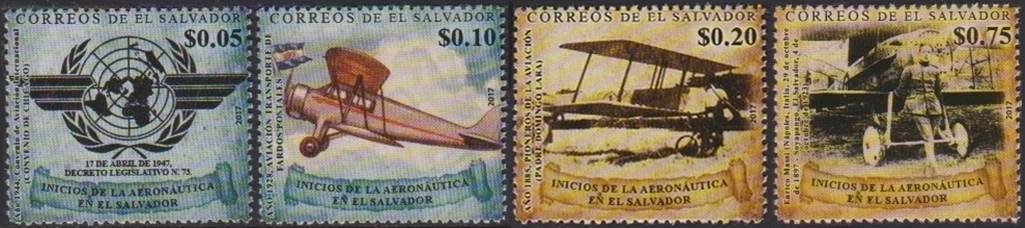 Hace 113 años se realizó el primer vuelo en el territorio nacional. 3 sello postal 1