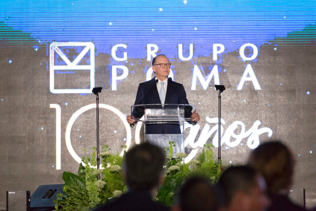 6. Ing Ricardo Poma durante celebracion 100 anos Grupo Poma