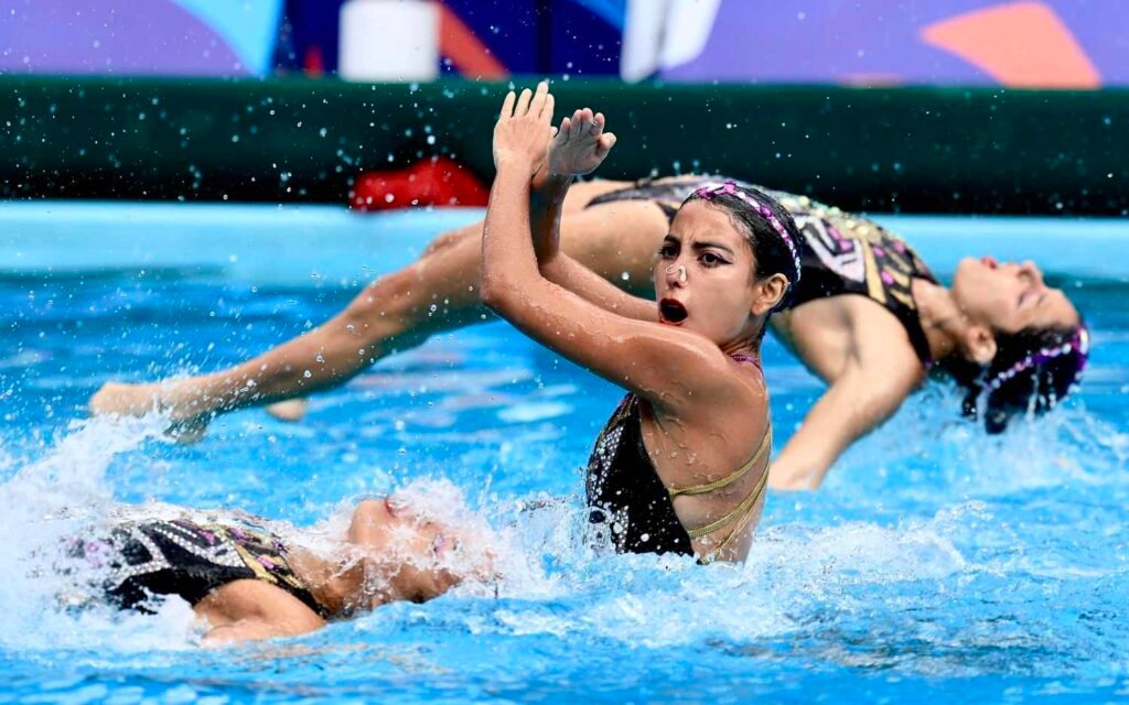 Equipo de ESA de Natacion Artistica en Juegos Centroamericanos Guatemala 2025 19102025 39 1024x640 1