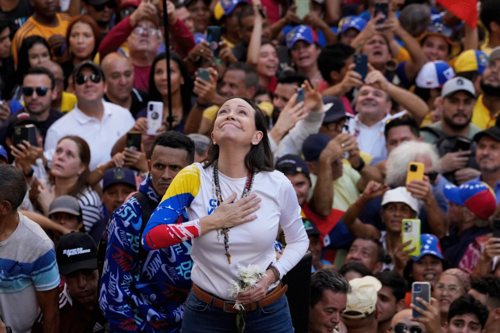 Líder opositora venezolana María Corina Machado gana el Premio Nobel de la Paz 1 image 227