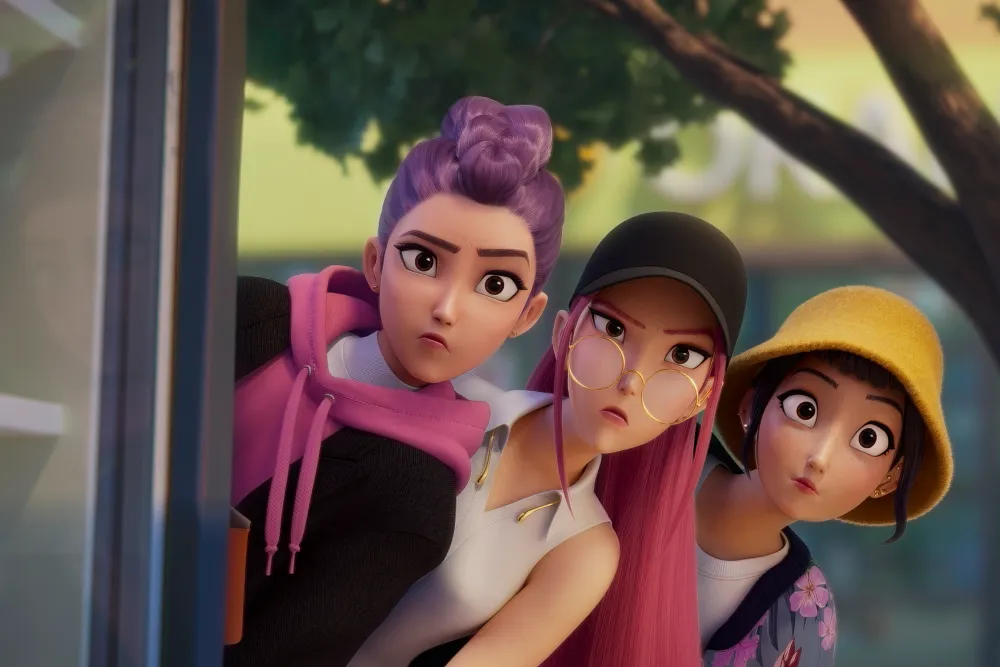'KPop Demon Hunters' de Netflix regresa a los cines de USA para proyecciones de Halloween con música. 1 image 348