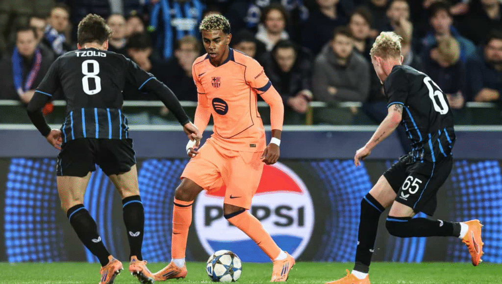 Empate electrizante en Brujas: Barcelona rescata un 3-3 ante Club Brugge en la Champions. 1 image 56