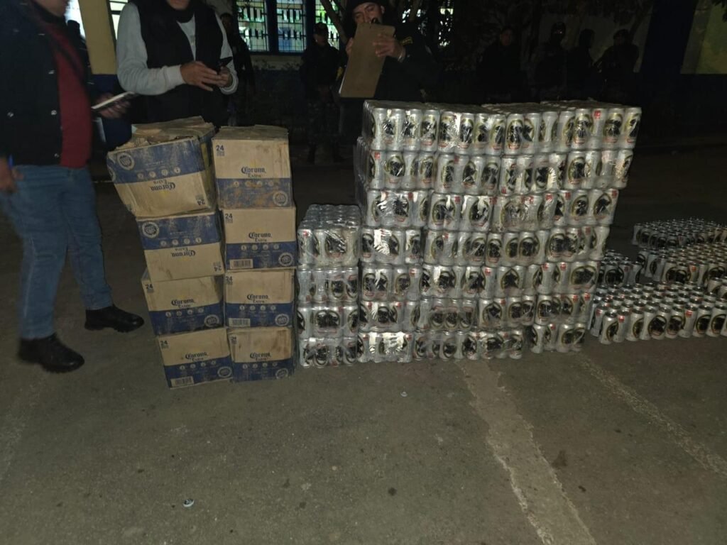 Escándalo en Guatemala: Hallan nueva caleta con mil cervezas en penal de Pavón. 2 adsfasdf 1