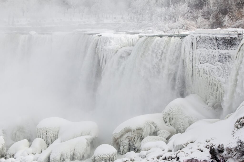 Récords de frío en Canadá y las Cataratas del Niágara bajo hielo 3 dfsfsfsdf