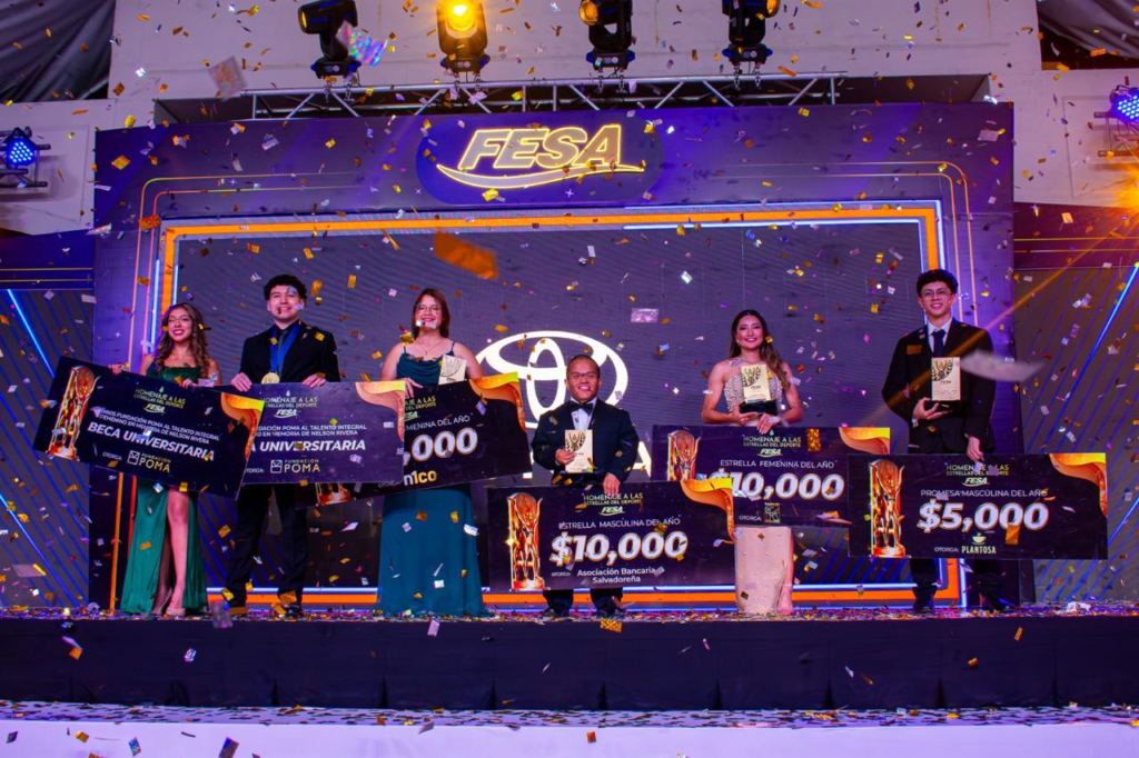 FESA celebra a las estrellas del deporte salvadoreño con la entrega de la Espiga Doroda. 2 image 327