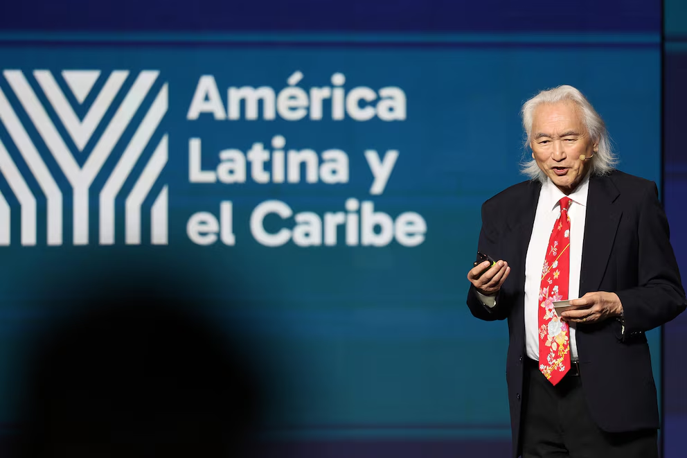 Michio Kaku asegura que LATAM puede sumarse a la siguiente revolución tecnológica por que los grandes recursos ya no son determinantes. 1 image 460