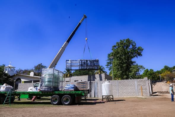 Avanzan trabajos en la nueva planta desalinizadora de Playa El Majahual. 1 638289717 892746320217614 3472161294656157106 n