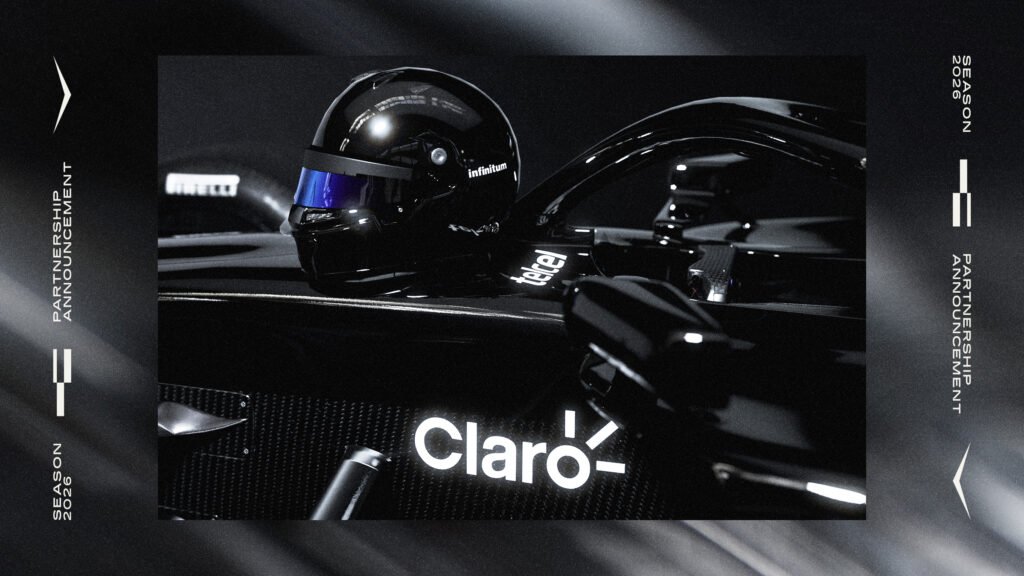 El equipo Cadillac Formula 1® da la bienvenida a las marcas Telcel, Infinitum y Claro 1 El equipo Cadillac Formula 1® da la bienvenida a las marcas Telcel Infinitum y Claro