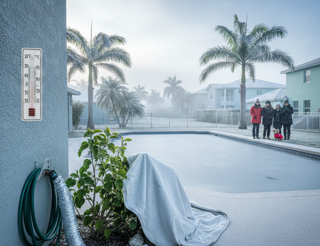 Aviso de congelación para el Sur de Florida con temperaturas que rozan los 31°F 1 fsdfasdfs