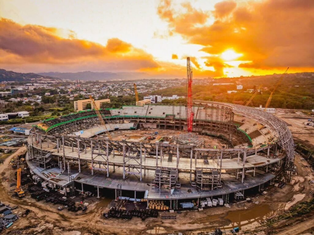 Continúa el avance en la construcción del Nuevo Estadio Nacional de El Salvador 1 fasdfasdf 2