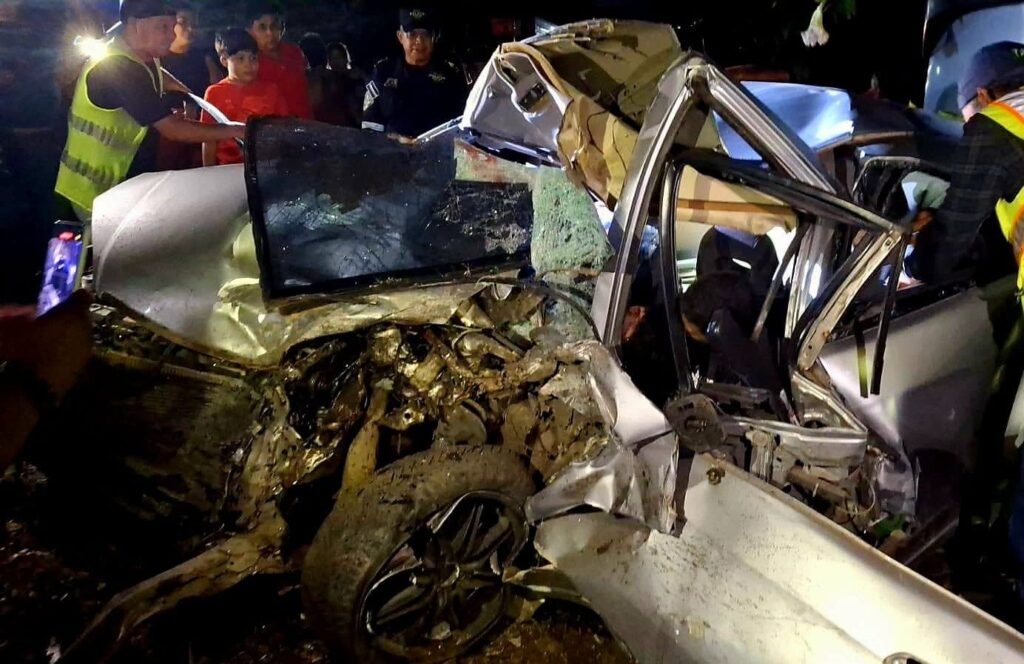 Conductor ebrio provoca trágico accidente fatal carretera a Candelaria de La Frontera, Santa Ana. 3 723040849 1454259853401146 5648890242584990055 n 1
