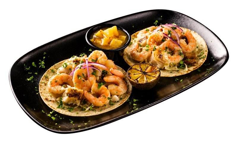 Plato8 tacos camaron pesacado