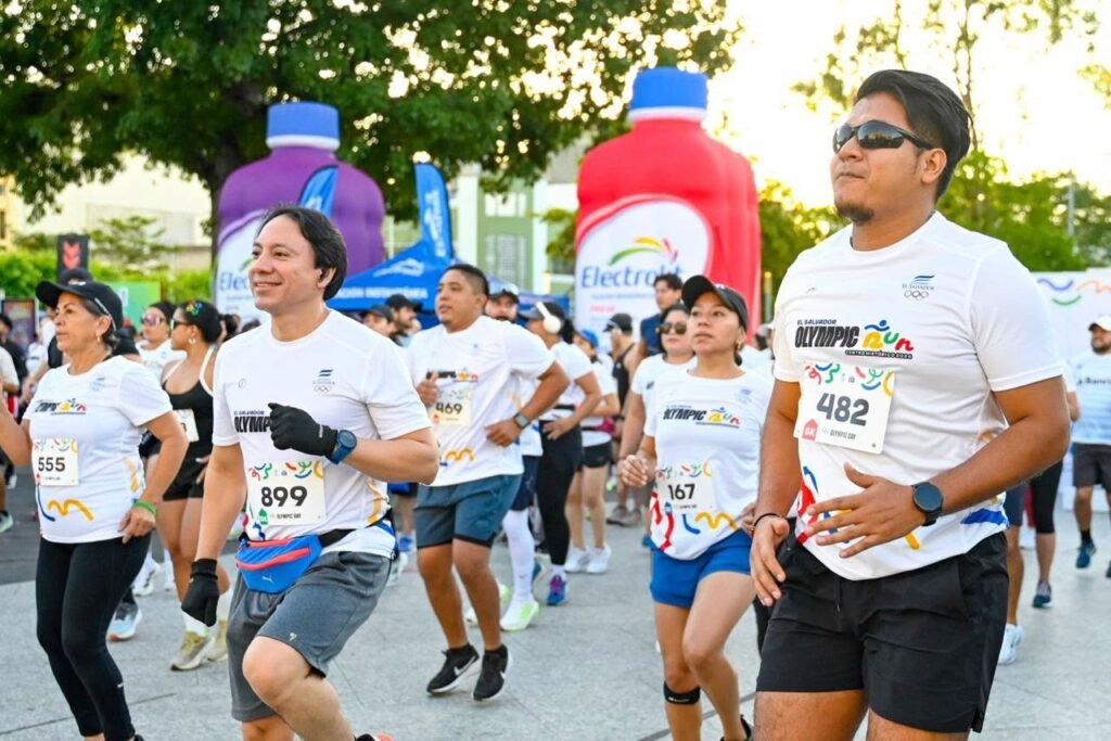 El Centro Histórico de San Salvador se inunda de atletismo con la carrera El Salvador Olympic Run 2026 2 dsfasdfasdfasdfdasf