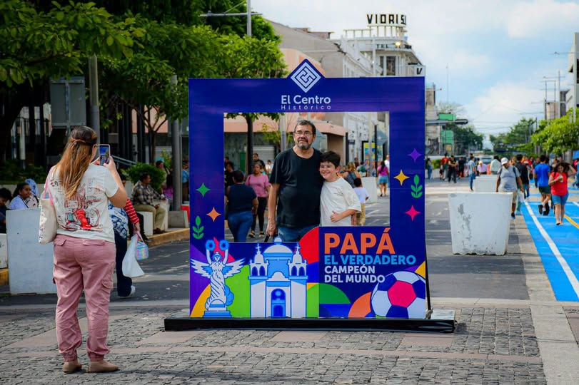 Familias celebran el Día del Padre en un renovado y seguro Centro Histórico 1 image 193