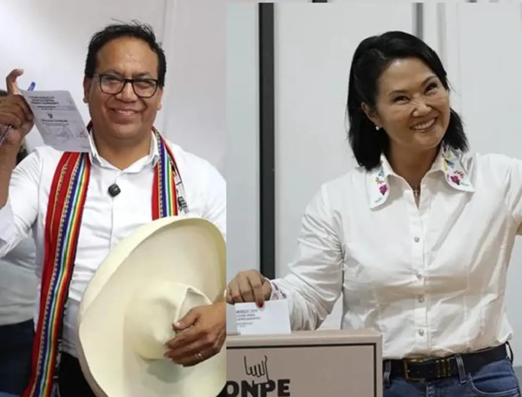 Perú vive un reñido balotaje presidencial con un desenlace que sigue siendo incierto entre Keiko Fujimori y Roberto Sánchez 1 image 86