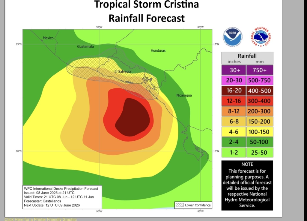 Tormenta tropical Cristina amenaza con impactar el territorio salvadoreño 2 image 88