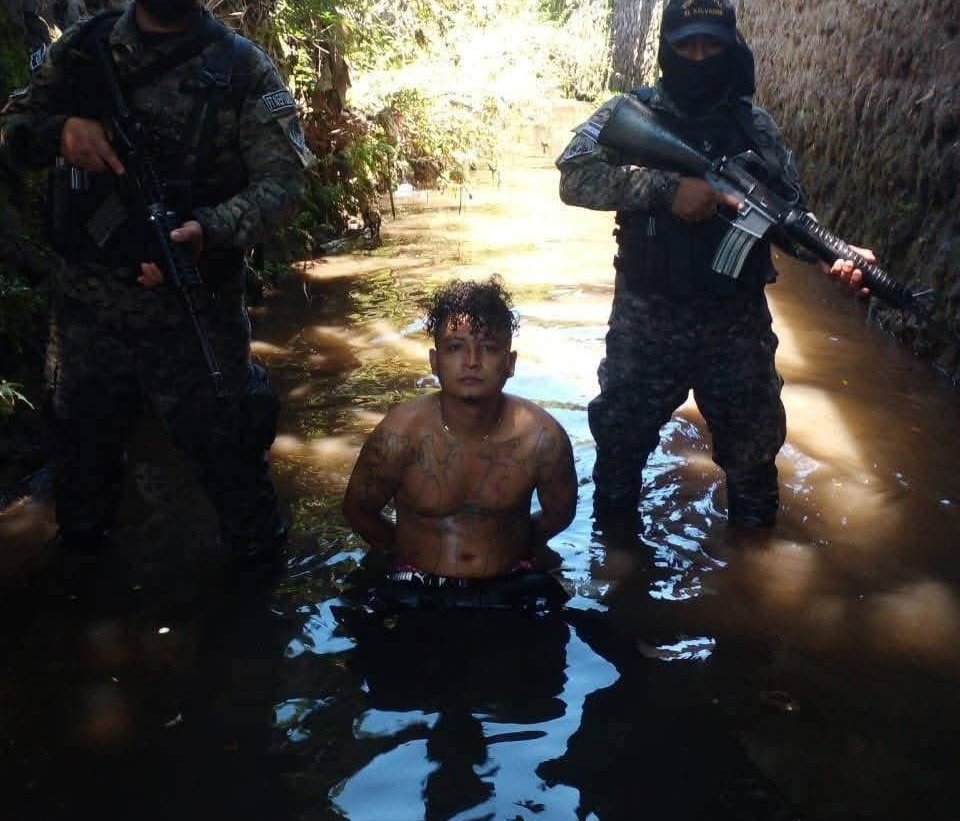 Fuerzas de seguridad localizan a dos pandilleros en manglares de Usulután 2 sdafasdfasdf