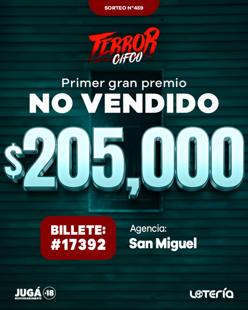SORTEO 459 1