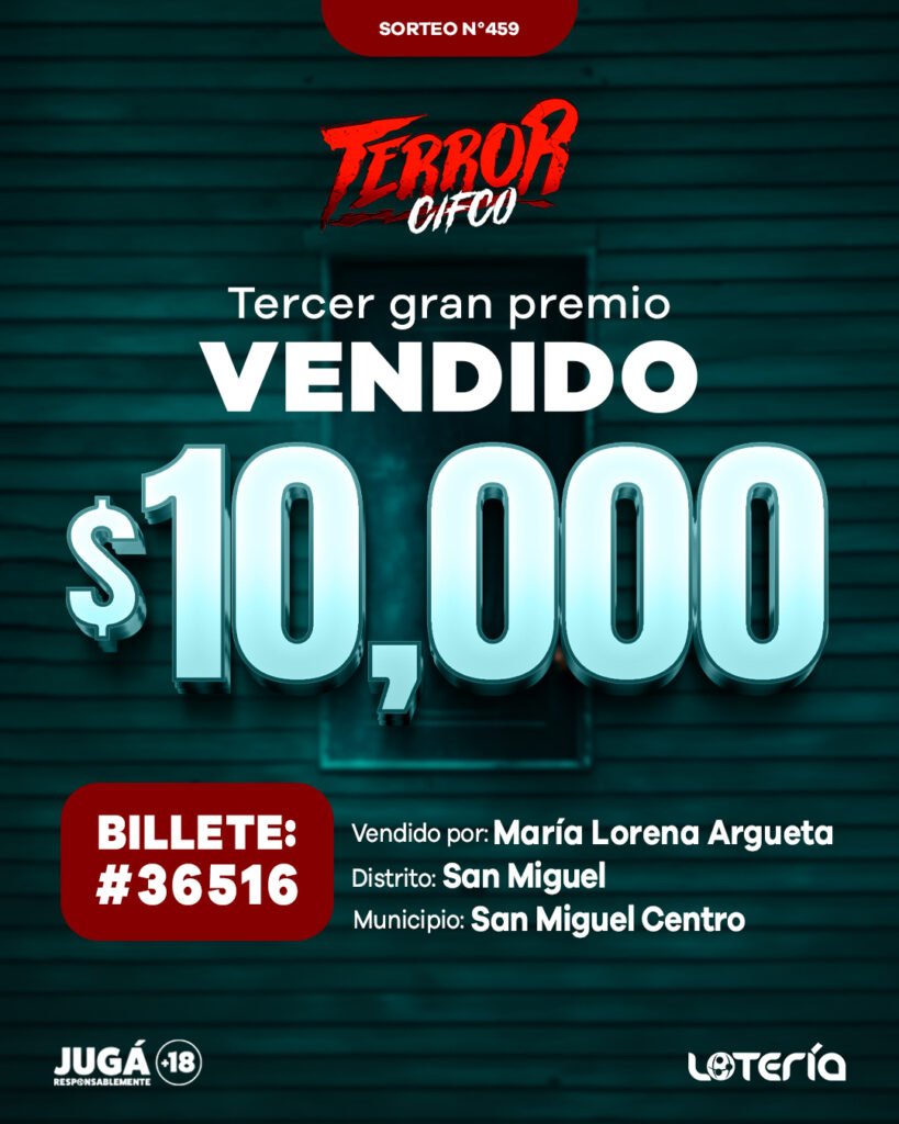 SORTEO 459 3