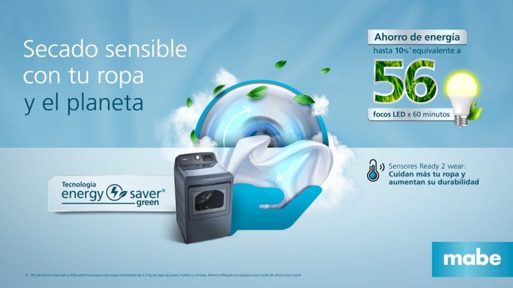 mabe revoluciona el secado con tecnología inteligente y mayor eficiencia 1 Secado mabe1