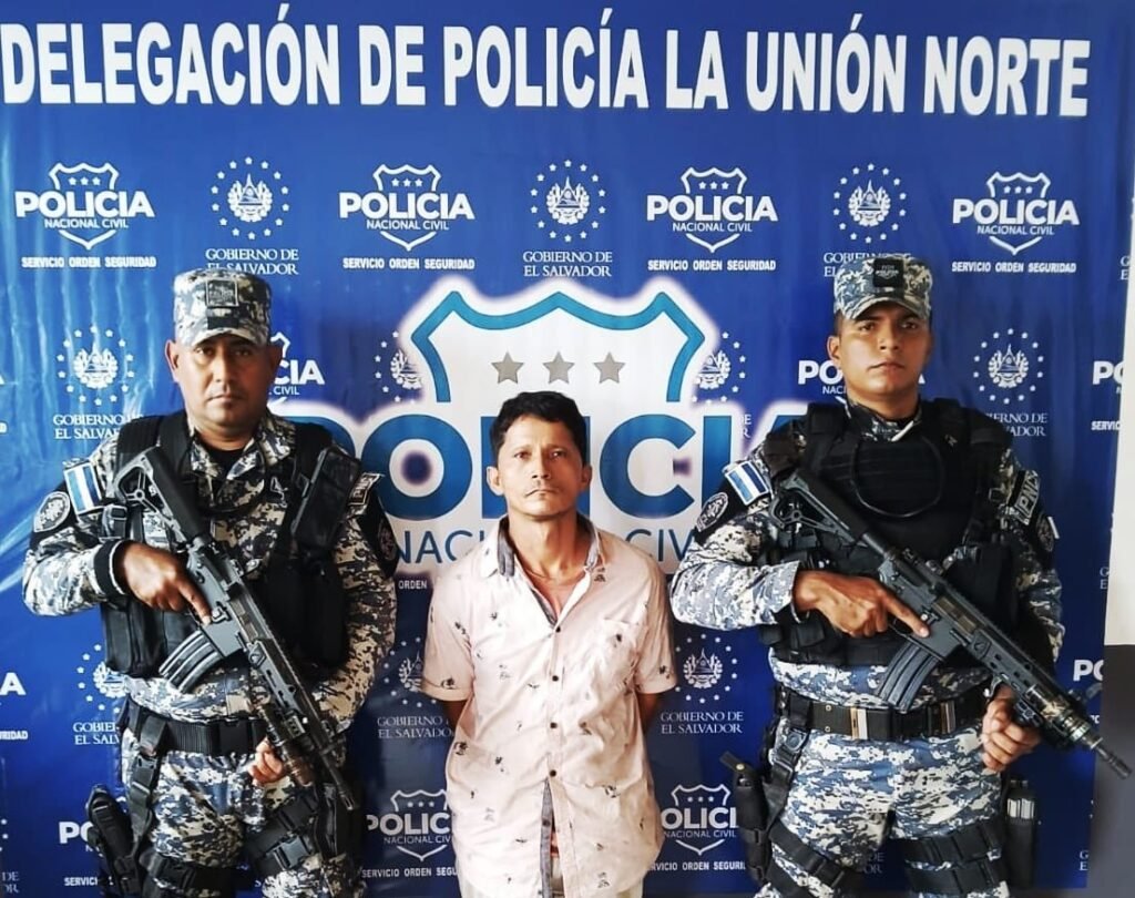 Autoridades capturan a presunto pandillero en Santa Rosa de Lima, La Unión Norte 1 asdsd
