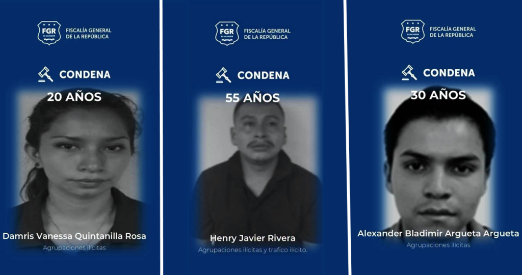 Tribunal de San Miguel condena a 185 pandilleros de la MS13 a penas de hasta 55 años de cárcel 1 capture 20260722 114048dfsdfdsff