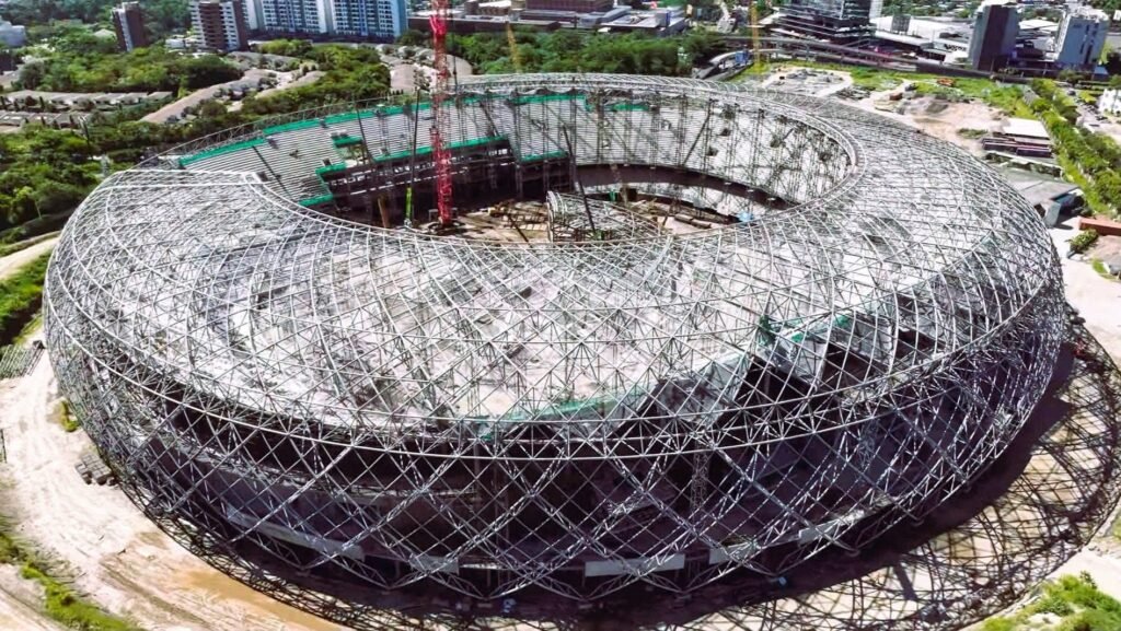 Avanzan a paso firme las obras de construcción del nuevo Estadio Nacional de El Salvador 1 cats 38