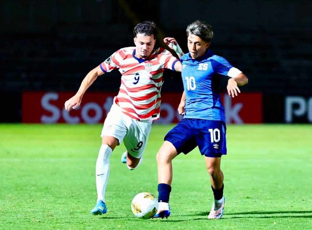 El Salvador cae goleado ante Estados Unidos y complica su continuidad en el Premundial Sub-20 1 cats 87