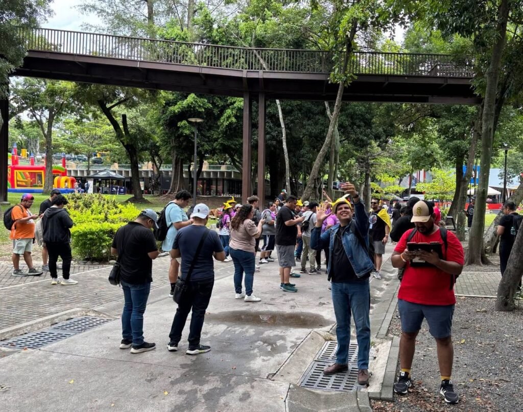 Comunidad de Pokémon GO celebra en El Salvador diez años de aventura en el parque Cuscatlán 3 dfasdfasdfdas