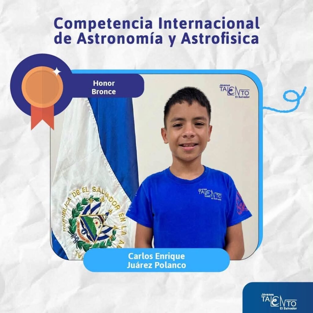 Estudiantes salvadoreños brillan en la Competencia Internacional de Astronomía y Astrofísica 1 dfasdfdfs