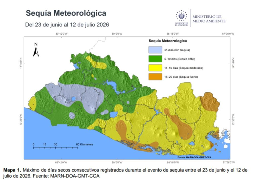 Medio Ambiente da por finalizada la primera sequía meteorológica del año tras las recientes lluvias en El Salvador 2 image 286