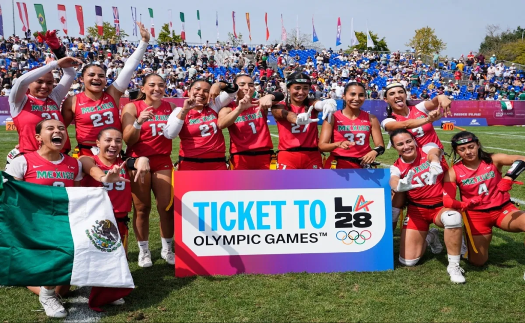 La selección mexicana femenil de flag football logra un histórico pase a los Juegos Olímpicos de Los Ángeles 2028 1 image 271