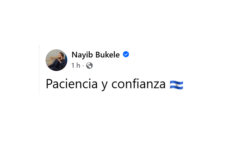 El presidente Nayib Bukele pide paciencia y confianza a la comunidad beneficiaria del TPS 2 capture 20260909 215059 1