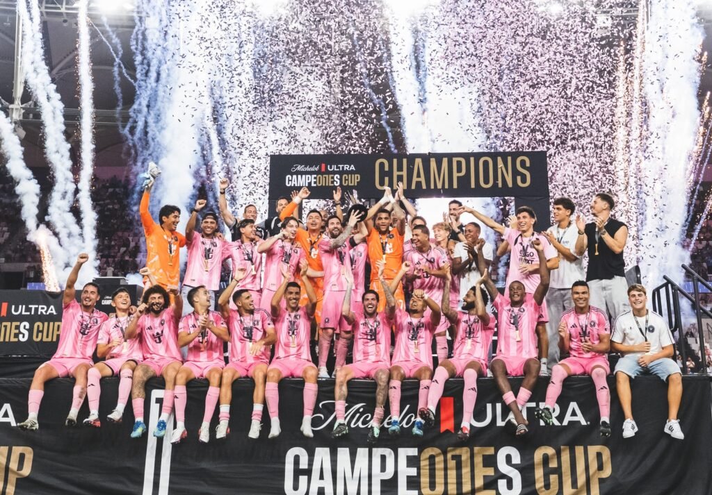 Lionel Messi alcanza los 100 goles con el Inter Miami tras conquistar la Campeones Cup 1 catsegfwewe