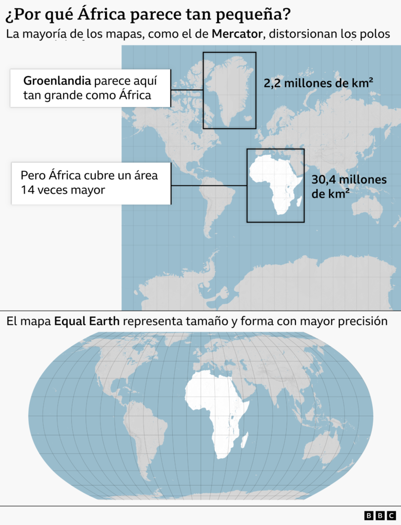 La ONU aprueba adoptar un nuevo mapamundi para reflejar el tamaño real de los continentes 2 image 101