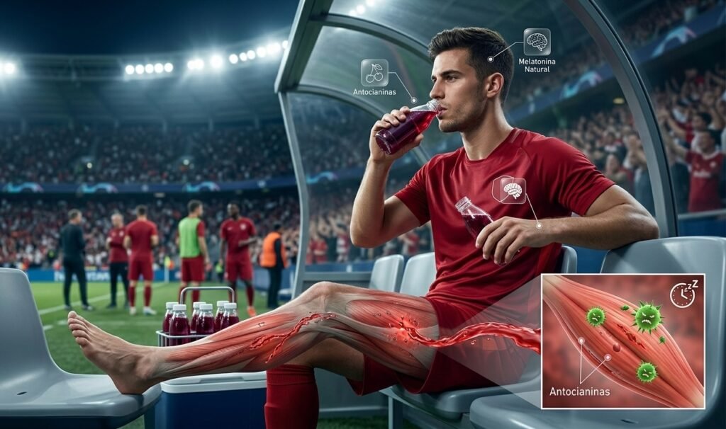 El jugo de cereza ácida emerge como la gran bebida milagrosa del fútbol moderno 1 jfd