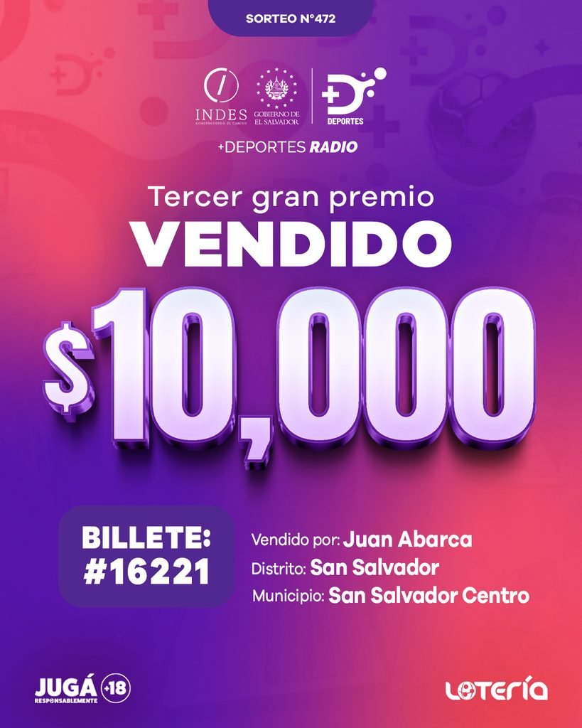 SORTEO 472 3