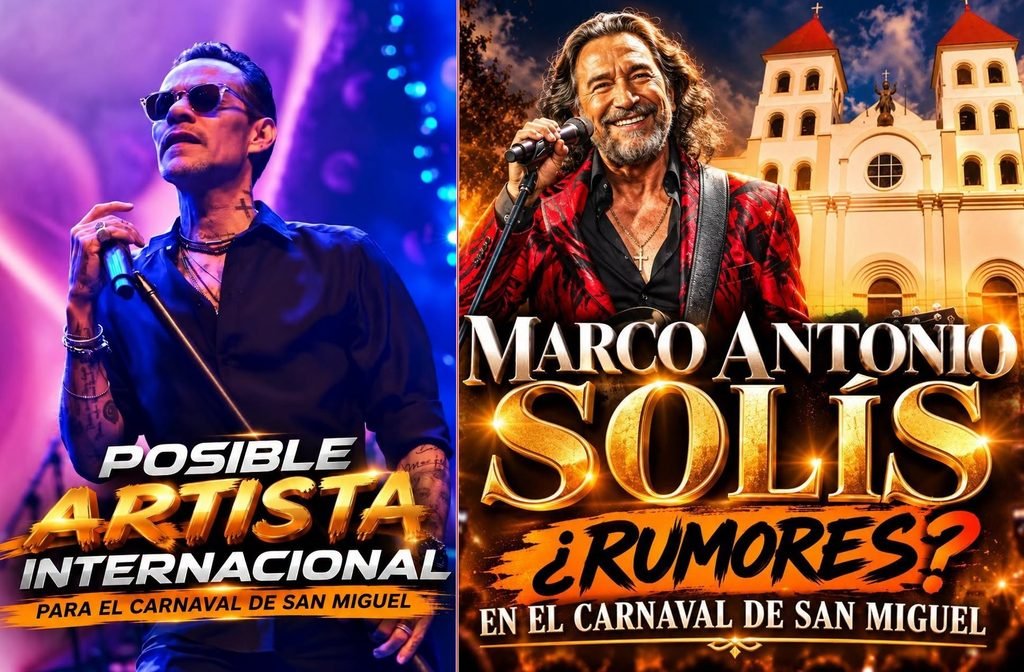 Crecen rumores sobre posible presentación de Marc Anthony y Marco Antonio Solis en el Carnaval de San Miguel 2026 1 catsgdsddgs