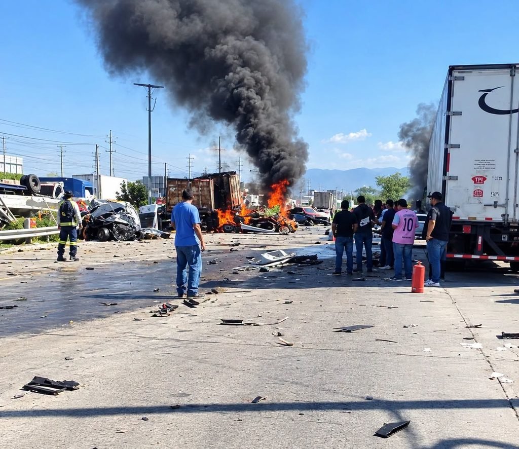 Múltiple accidente en Redondel Integración, sentido hacia Apopa deja saldo trágico 2 dfadsffsd