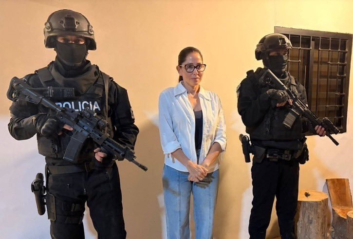 Policía Nacional y Fiscalía de Ecuador detienen a la excandidata presidencial Luisa González por presunto lavado de activos 1 dsdfasdf