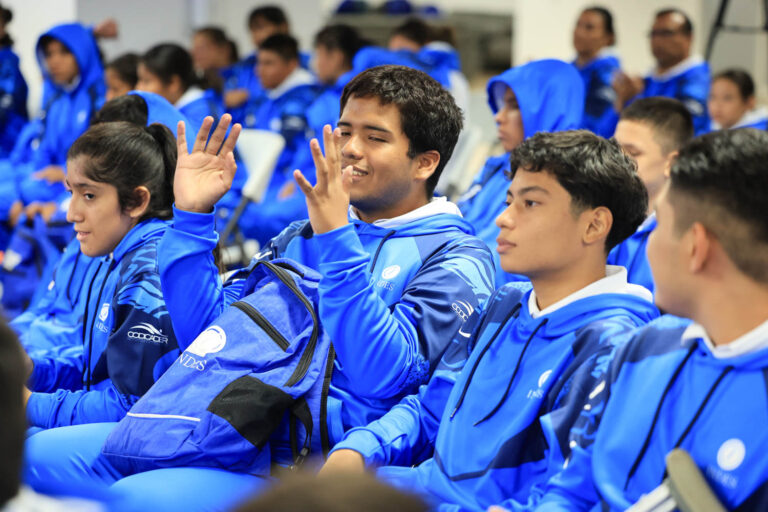 El Salvador abandera a su delegación para los Juegos Centroamericanos Estudiantiles Inclusivos 2026 2 image 383